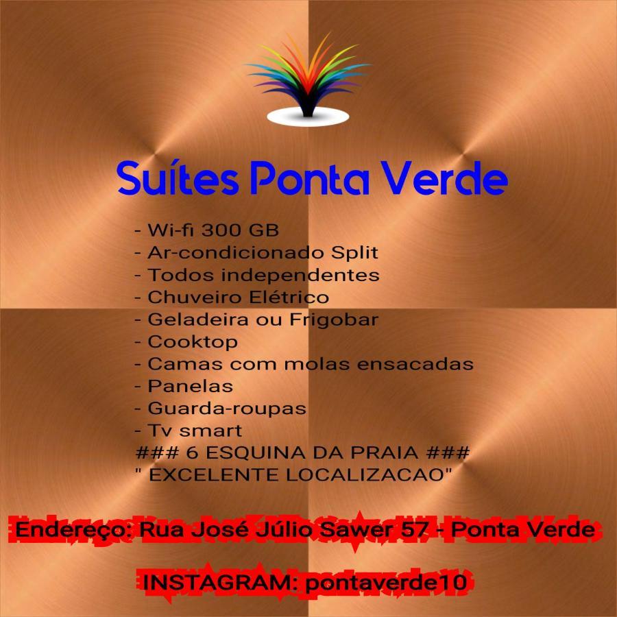 Suites Na Ponta Verde Maceió Exterior foto